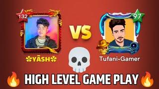 ️ Yash V/s @TufaniGamer786 ️ High Level Gameplay  Gaming Yash Carrom pool 