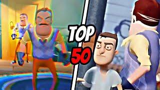 TOP 50 Hello Neighbor GLITCHES [NEW COMPILATION]