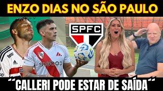 ENZO DIAS NO SÃO PAULO!´´SPFC NO MERCADO DA BOLA´´! NOTICIAS DO SAO PAULO DE HOJE