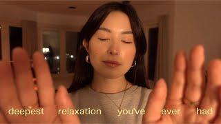 ASMR Reiki w/ Hypnosis for Complete Deep Relaxation (Yoga Nidra, Singing Bowl, Candle Crackling)