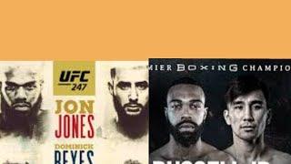 Catchweight media EP:705 | Boxing & MMA Fight Night coverage. #UFC247 - Russell v. Nyambayar