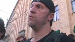 Вадим Михайлов дает интервью Ридусу