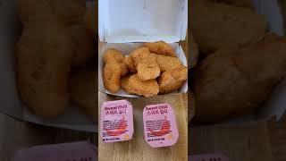 The BTS MEALS CHICKEN McNUGGETS McDONALD'S with BTS Special Sweet Chili Sauce #Shorts