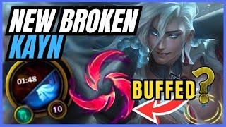 Kayn is completely BROKEN with the new Hail of Blades... (FORM 2X AS FAST!)