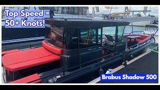 Is THIS The ULTIMATE Powerboat? | $380K BRABUS Marine Shadow 500 Cabin