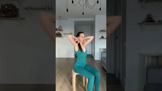 УПРАЖНЕНИЕ ДЛЯ СПИНЫ НА СТУЛЕ