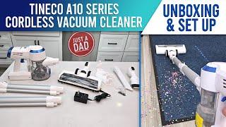 Tineco A10 Essentials Cordless Stick Vacuum UNBOXING & SET UP