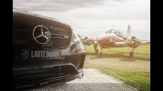 LARTE Mercedes GLE coupe with airplanes.More daring video