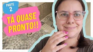 Diário da reforma - banheiros, piso vinilico e pintura #2 - Vício de Menina