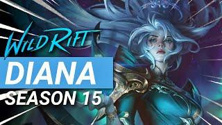 How to Play Jungle Diana (Reworked) in Season 15 - Wild Rift Guide