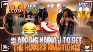 SLAPPING @Allboutnadia TO GET THE HOUSES REACTION‼️*Me & Eli Fought‍️*