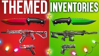 VALORANT -  Best RED vs. GREEN Inventories *CHRISTMAS*