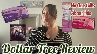 REVIEW HOW COME NO ONE TALKS ABOUT THIS⁉️ DOLLAR TREE PREGNANCY & OVULATION TEST#dollartree