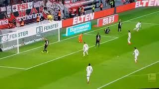 Allasane Plea's goal against Leverkusen