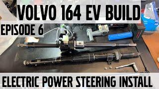 Volvo 164 Electric EV build - Part 6 Power Steering, dashboard removal 1974