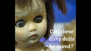 Vintage Ugly Doll Restoration, Saving and Cleaning