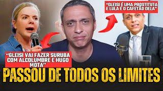 ULTRAPASSOU TODOS OS LIMITES! GUSTAVO GAYER ESPALHA ATAQUES ABSURDOS CONTRA GLEISI E LULA