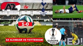 AZ Alkmaar vs Tottenham 1-0 Live Stream Europa League UEL Football Match Score Highlights Spurs FC