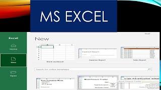 Ms Excel Basic Home Tab Info