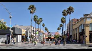 Santa Monica - changes are evident (on 3rd Street promenade) here in SoCal!