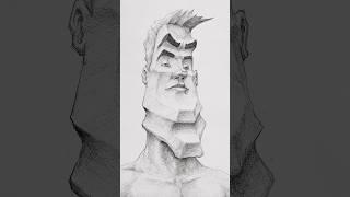 How To Draw A Giga Chad  #art #drawing #foryou #shorts