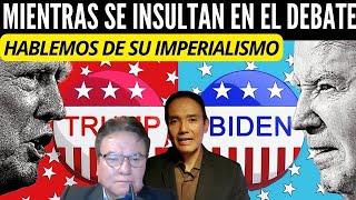 Mientras #TRUMP vs #BIDEN pelean en debate, nosotros nos preguntamos por su IMPERIALISMO