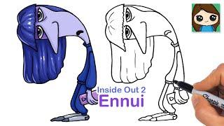 How to Draw Ennui Easy | Inside Out 2