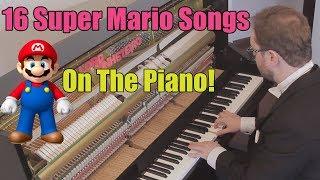 16 Super Mario Songs on Piano