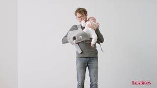 BABYBJÖRN - How to use the facing-out position on Baby Carrier Mini