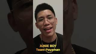 JUNNIE BOY ng Team Payaman #Shorts