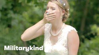 Marine makes bride cry on her wedding day | Militarykind