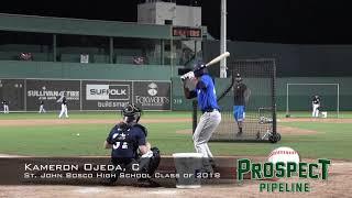 Kameron Ojeda prospect video, C, St  John Bosco High School Class of 2018