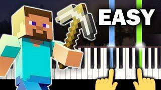 Minecraft - Wet Hands - VERY EASY Piano tutorial