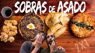 4 Recetas con Sobras de Asado | Cook & Laucha 2x1