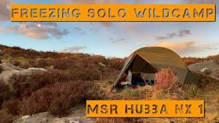 Freezing Solo Wildcamp | MSR Hubba NX | 2021