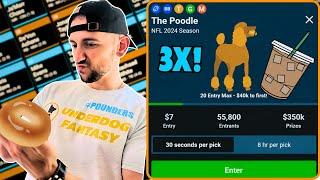 Best Ball & Bagels Ripping 2 Poodles | Underdog Fantasy Live Draft