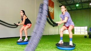 Houston Dash Players Off-Season Training at Plex