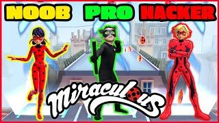 MIRACULOUS LADYBUG! NOOB vs PRO vs HACKER! In Real Life!