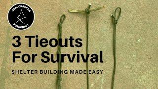 Survival Tarp Extensions: 3 Quick Tips to Extend Tieouts