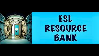 ESL Resource Bank #LearnEnglish #EnglishDialogues #EnglishConversations