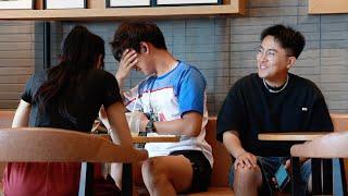 Girl Sits at the Wrong Table on Her Date | Prank