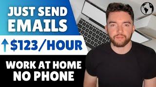 Make ⬆️$35/Hour Sending Emails for Companies! Work From Home Jobs 2024