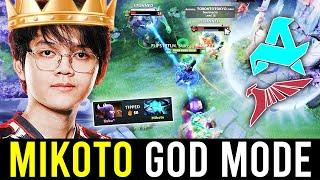"MIKOTO STORM SPIRIT POV destroying AURORA in DLEAGUE.." - GOD MODE!