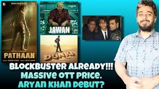 Shah Rukh Khan Pathaan, Dunki & Jawaan OTT Rights gets Blockbuster Price before the Trailer Release