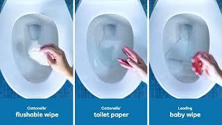 How Cottonelle® Flushable Wipes Are Tested to Ensure They Are Safe to Flush