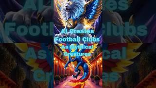 AI Creates Football Clubs As Mythical Creatures #ai #shorts #football