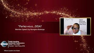 "Parlex-vous...DISA?" by Georgina Bukenya