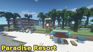 Pixel Gun 3D Paradise Resort Map in Minecraft | Download