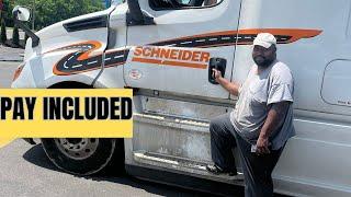 2024 HOW MUCH SCHNEIDER TRUCKING  ACTUALLY PAY THEIR TRUCK DRIVERS REVIEW????