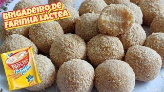 BRIGADEIRO DE FARINHA LÁCTEA